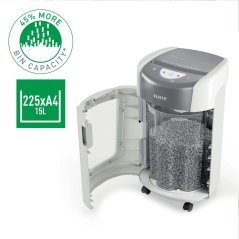 Leitz Niszczarka Leitz IQ Optimax Home Office 225 P5 6 kartek 15l