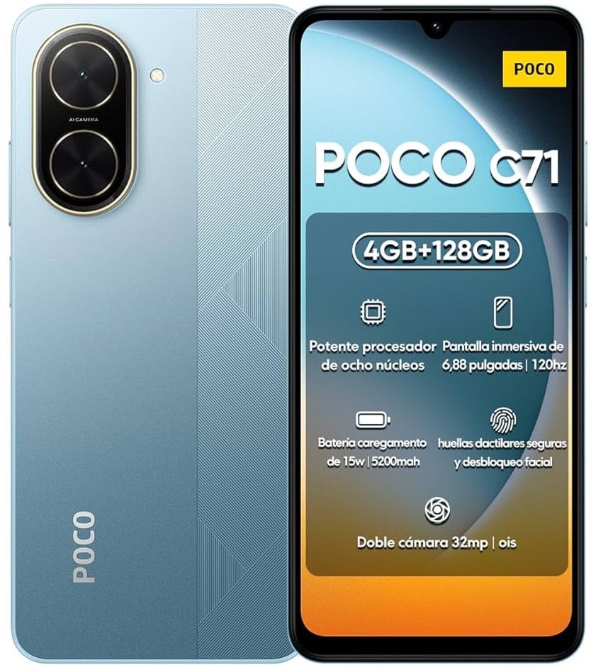 Xiaomi Xiaomi Poco C71 Dual Sim 4GB RAM 128GB - Blue :: rd-rightdeal