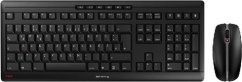 Cherry CHERRY Desktop STREAM [UK] Wireless black UK-Layout