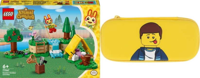 LEGO Animal Crossing Zabawy na świeżym powietrzu Bunnie (77047) + piórnik Lego
