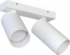 Nowodvorski Lampa natynkowa 2-płomienna Mono 7810 Biely downlight metalowy