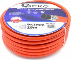 Geko WĄŻ DO GAZU PROPAN-BUTAN 9X3MM 25MB PL (1) G73750 GEKO