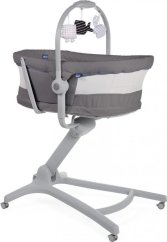 Chicco Postieľka Baby Hug Air 4w1 Dark Gray
