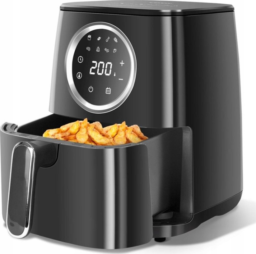 Aigostar Air Fryer-Electronic （offline）1400W 4.2L (with tray)Black gold VDE/Odin