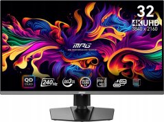 MSI MSI MPG 321URXDE QD-OLED monitor komputerowy 80 cm (31.5") 3840 x 2160 px 4K Ultra HD QDOLED Čierny