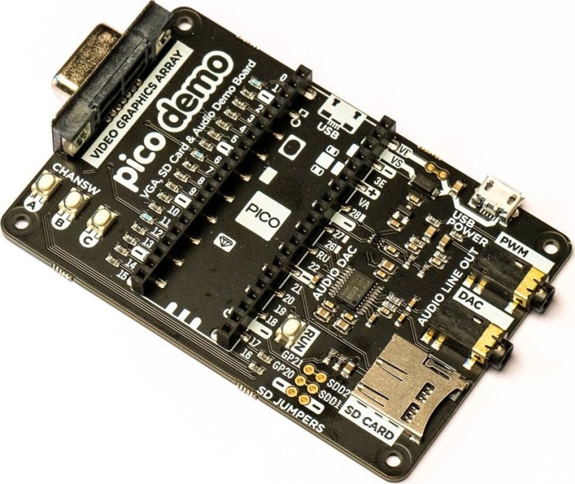 PiMoroni Pimoroni Pico VGA Demo Base - rozszerzenie audio/wideo do Raspberry Pi Pico - Pimoroni PIM553}