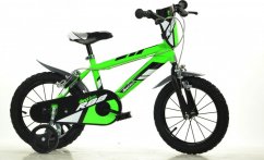 Dino bikes Bicykel pre deti Zelený 14"