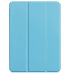 iLike Galaxy Tab S9 Ultra 14.6 Tri-Fold Eco-Leather* Stand Case Sky Blue