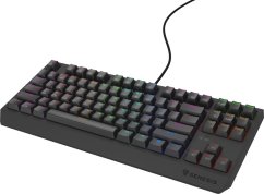 Genesis KLAWIATURA Pre GRACZY GENESIS THOR 230 TKL LITE US RAINBOW MECHANICZNA OUTEMU RED Čierna HOT SWAP
