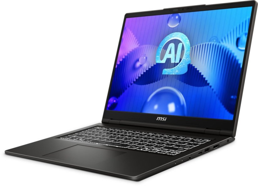 MSI Nešiojamas kompiuteris MSI Venture 14 AI A1MG CPU Core Ultra u7-155H 3800 MHz 14" 2880x1800 RAM 16GB DDR5 5600 MHz SSD 1TB Intel Iris Xe Graphics Integrated ENG Windows 11 Home Pilkas 1.7kg VENTURE14AIA1MG-008NL