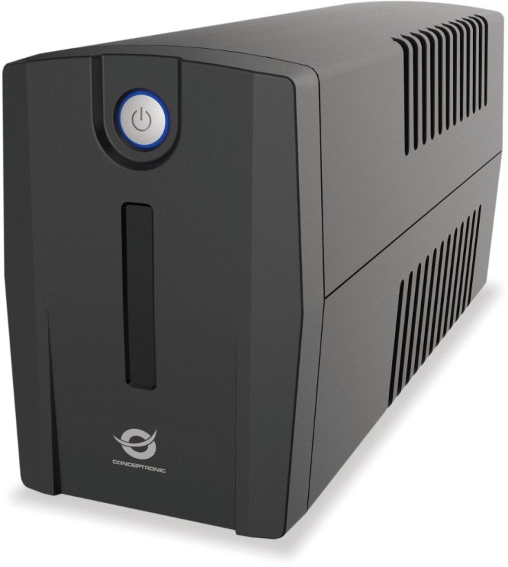 Conceptronic Conceptronic ZEUS01G zasilacz UPS Technologia line-interactive 0,65 kVA 360 W 2 x gniazdo sieciowe