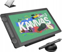 Huion HUION Kamvas 16 Gen 3 tablet graficzny 2,5K QHD 15,8" 99% sRGB PenTech 4.0