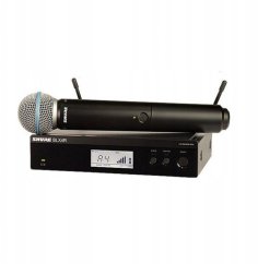 Shure Shure BLX24RE/B58-H8E - bezprzewodowy system wokalny do montażu w racku z mikrofonem Beta 58A