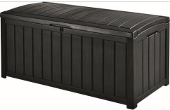 Keter / ławka Glenwood Storage Box 390 L - Sivý (7290106928275)