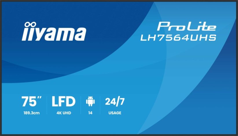 iiyama ProLite LH7564UHS-B1AG
