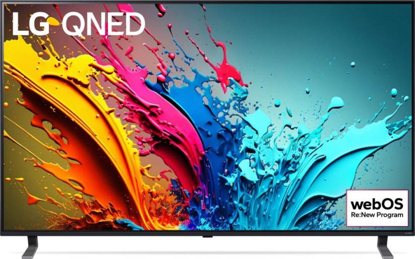 LG LG 55QNED85T6C, LED TV - 55 - black, UltraHD/4K, HDR10, triple tuner, AI processor, 120Hz panel