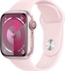 Apple Watch 9 GPS + Cellular 41mm Pink Alu Sport S/M Ružový