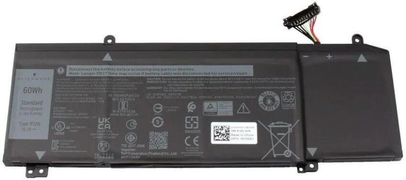 Dell 60Wh lithium-ion battery,