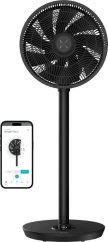 Duux Duux Fan | Whisper Flex 2 | Stand Fan | Black | Diameter 34 cm | Number of speeds 30 | Oscilrokovion | 2-21.5 W | Yes