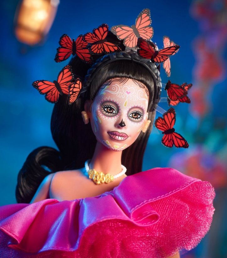 Mattel Signature Dia De Muertos Bábika Kolekcjonerska 2023 HJX14