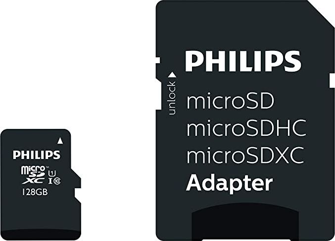Philips MicroSDXC 128 GB Class 10 UHS-I/U1 (FM12MP45B/10)