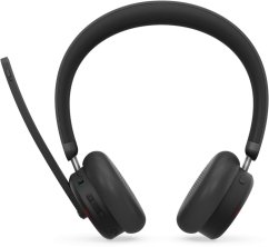 Lenovo 6550 Sada słuchawkowy Bezprzewodowy Opaska na głowę Biuro/centrum telefoniczne USB Type-C Bluetooth Čierny