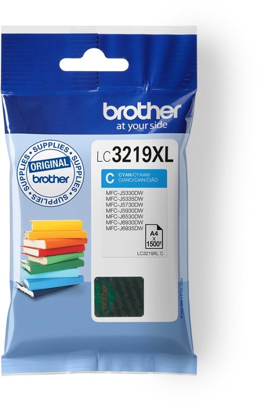 Brother Brother LC3219XLC Toner originálny XL Cyjan 1ks