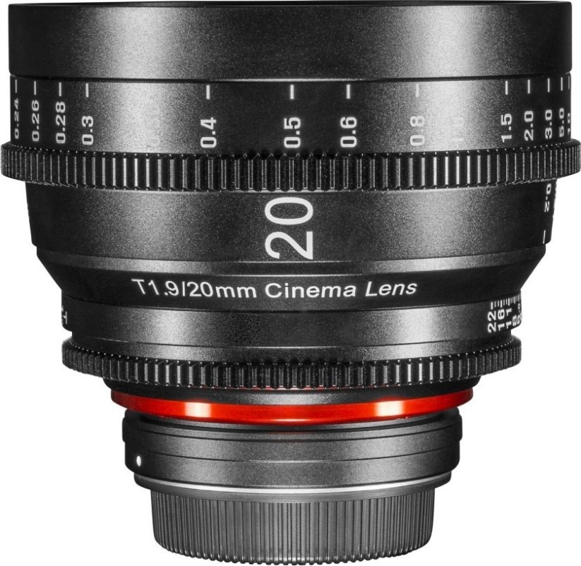 Samyang Xeen 20mm T1,9 Canon (Meter)