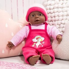 NoName Bábika Interactive Baby 40cm r?owa