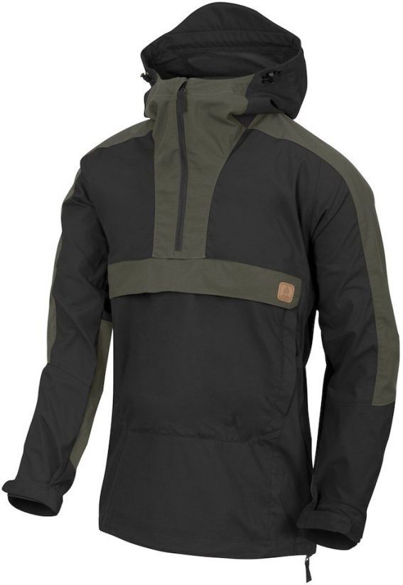 Helikon-Tex Bunda Anorak WOODSMAN® - Čierna / Taiga Green A