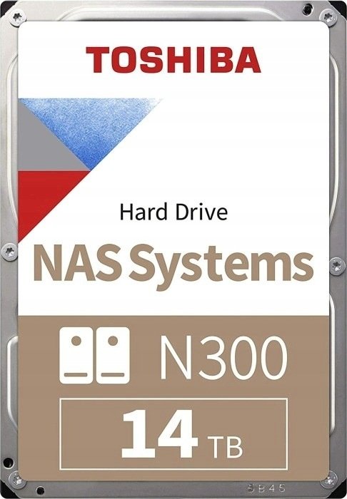 Toshiba N300 NAS Hard Drive 14TB 1024MB 3.5inch 7200RPM (MN11ACA14TS)