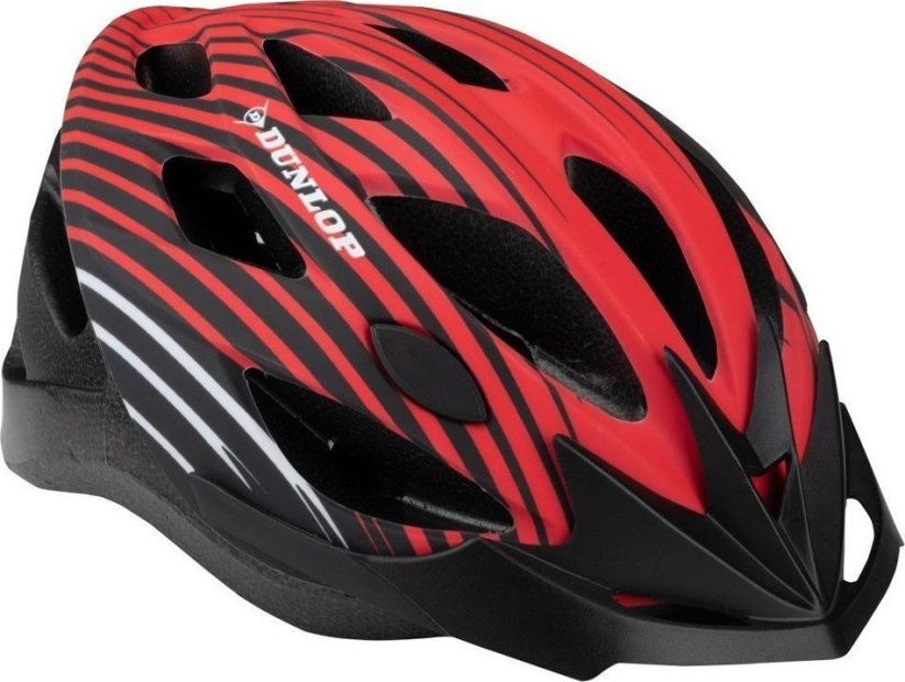 Dunlop prilba bicyklová nastaviteľná R.L Červený