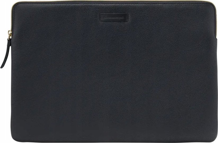 dbramante Paris - MacBook Pro/Air 13" Night Black - full grain pebbled leather sleeve