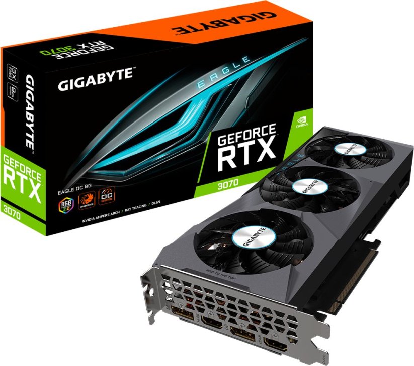 Gigabyte GeForce RTX 3070 Eagle OC 8GB GDDR6 (GV-N3070EAGLE OC-8GD 2.0)