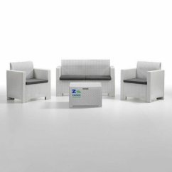 Gardena Garden furniture set Set Nebraska 3 white 8003723090688