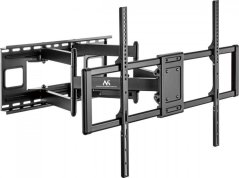 Maclean Uchwyt do TV obrotowy 60-120' 120kg Czarny MC-482