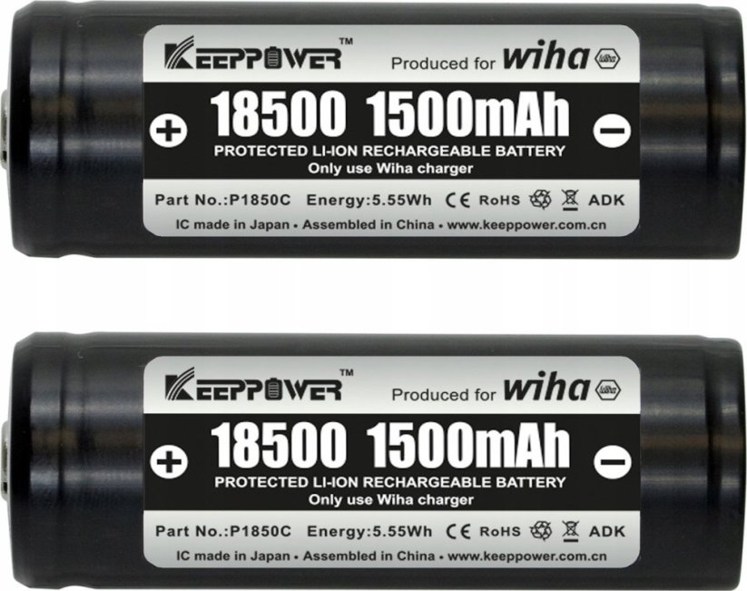 Wiha Wiha battery set 18500 Li-Ion - 41914