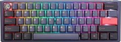 Ducky Ducky One 3 Cosmic Blue Mini Gaming Tastatur, RGB LED - MX-Silent-Red