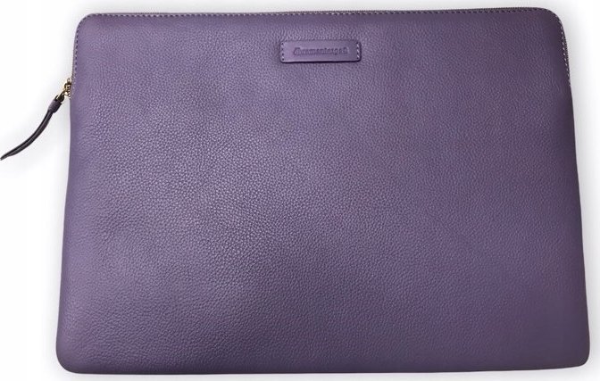 dbramante Paris - Pebbled full-grain leather sleeve for Notebook 15''/MacBook Pro 16" 2016 - Daybreak Purple