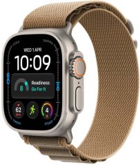 Apple Watch Ultra 4 GPS + Cellular 49mm Natural Titanium / Alpine Loop M pieskový (MJAF4ET/A)