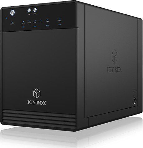 Icy Box 4x 2.5"/3.5" SATA - USB 3.1 Type-C (IB-3740-C31)