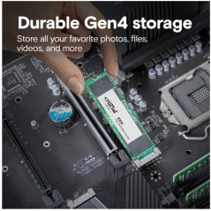 Crucial crucial disk SSD E100 2TB M.2 NVMe 2280 PCIe 4.0 5000/4500 MB/s