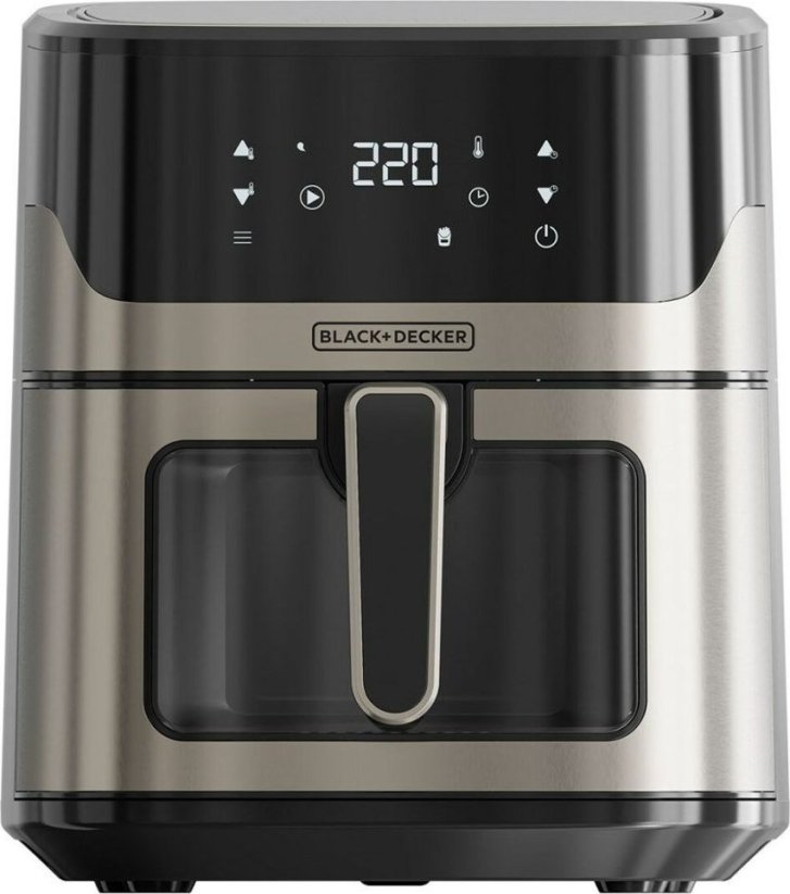 Black&Decker Frytkownica na gorące powietrze Black & Decker BXAF6500E Čierny 1600 W