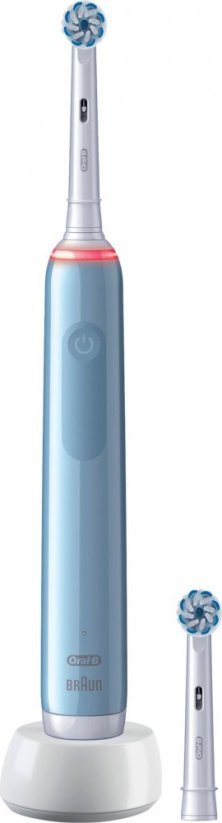 Oral-B Rotačná kefka Pro 3 3000 Sensitive Modrá + końcówka
