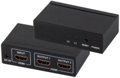Shiverpeaks Professional HDMI rozdzielacz 1xIN 2xOUT 4K2K 3D (SP05-03002)