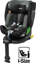 Caretero AutosedačkaKAMPTOS I-SIZE GREY (40-150)