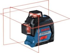 Bosch Plošný laser GLL 3-80 Červený 30 m