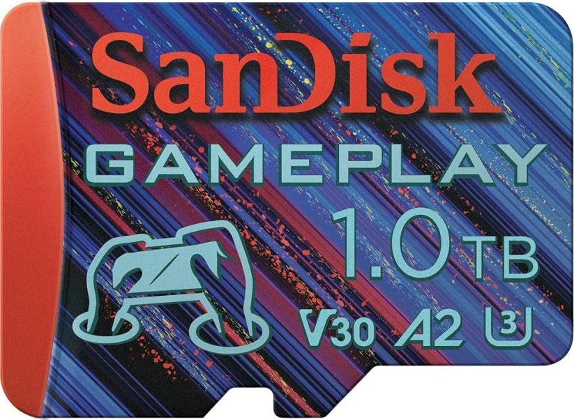 SanDisk GamePlay MicroSDXC 1 TB Class 10 UHS-I/U3 A2 V30 (SDSQXAV-1T00-GN6XN)