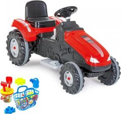 Woopie WOOPIE Traktor MEGA Na akumulátor Červený 12 V univerzálny