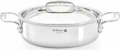 De Buyer De Buyer Affinity Saucepot low with lid 28 cm